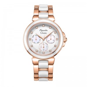 Alexandre Christie AC 2B02 Rosegold White BFBRGSL